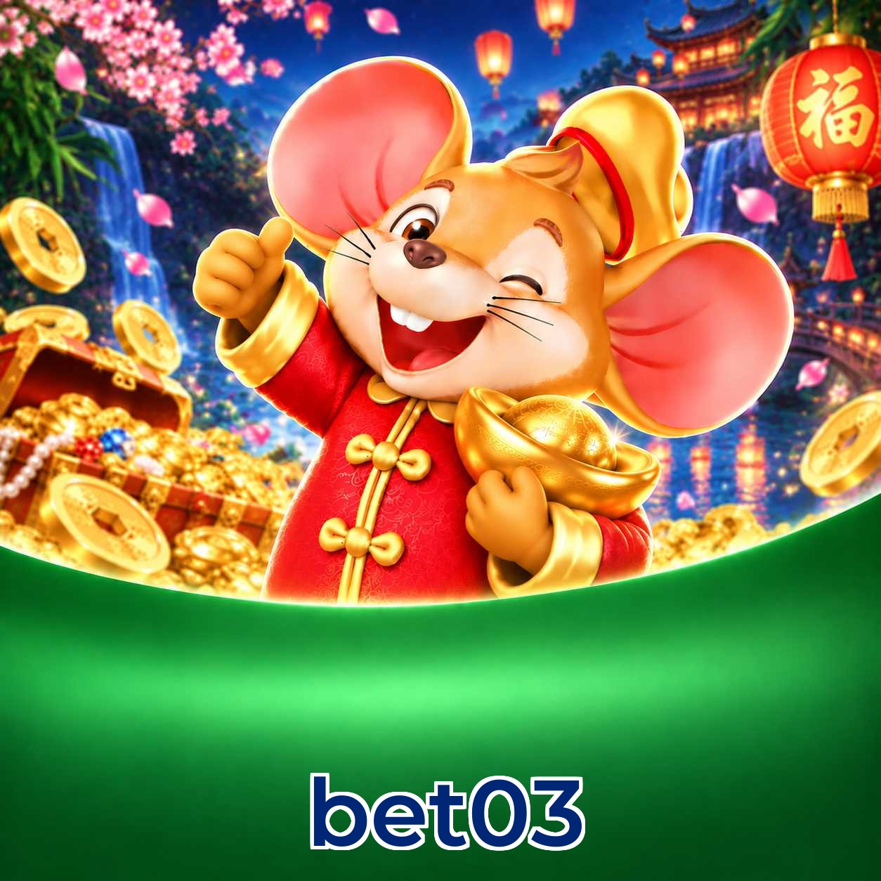 Catálogo de slots da bet03 com RTP médio de 96,52%